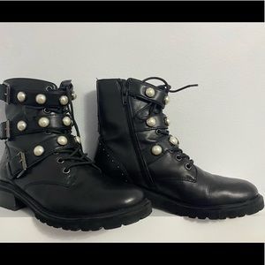 steve madden combat boots